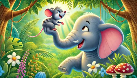  The Elephant and the Mouse - A Tale of Unexpected Friendship and Courage!